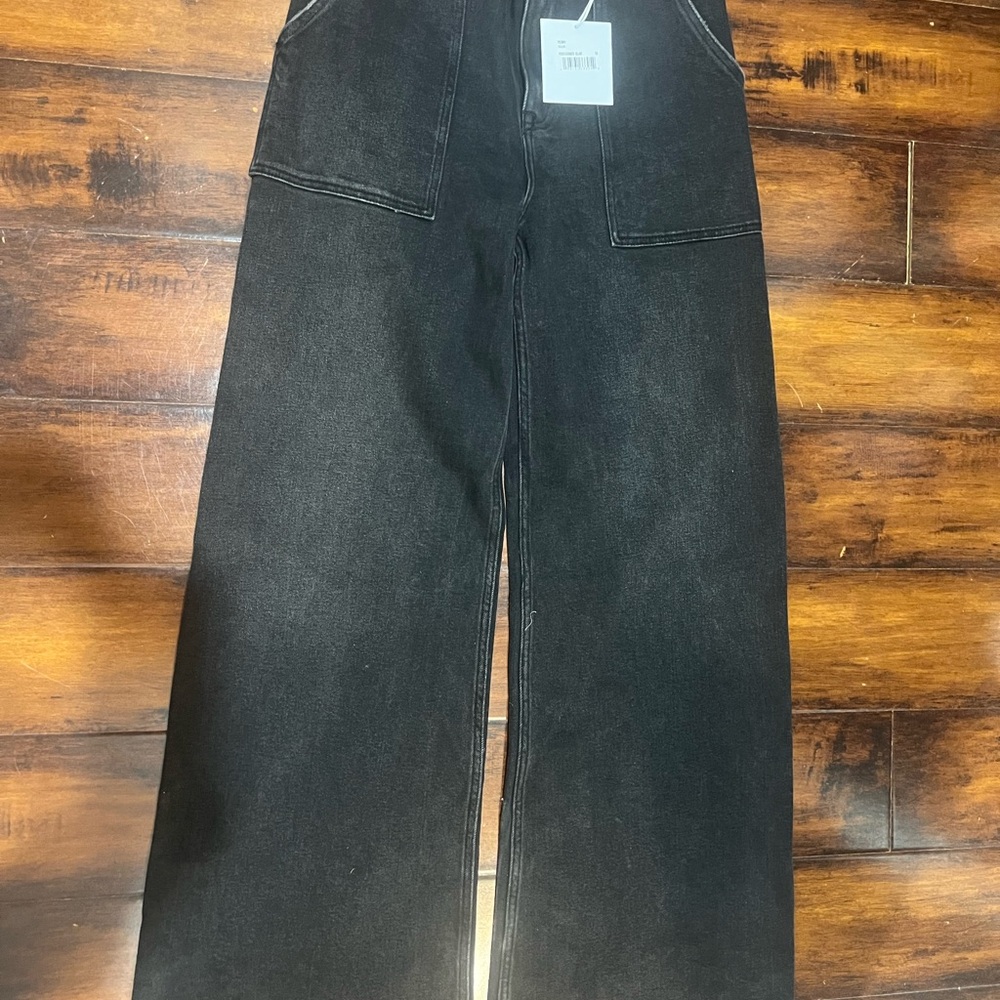 pistola Black High-Waist Wide Leg Jeans - Picture 3 of 5